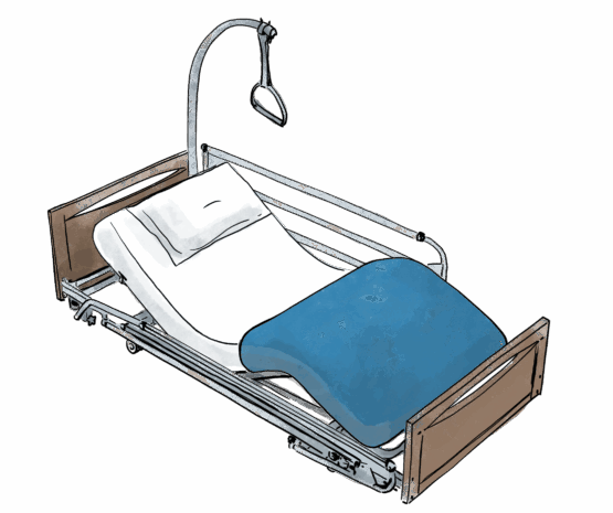 Lit médicalisé électrique électrique AOS
